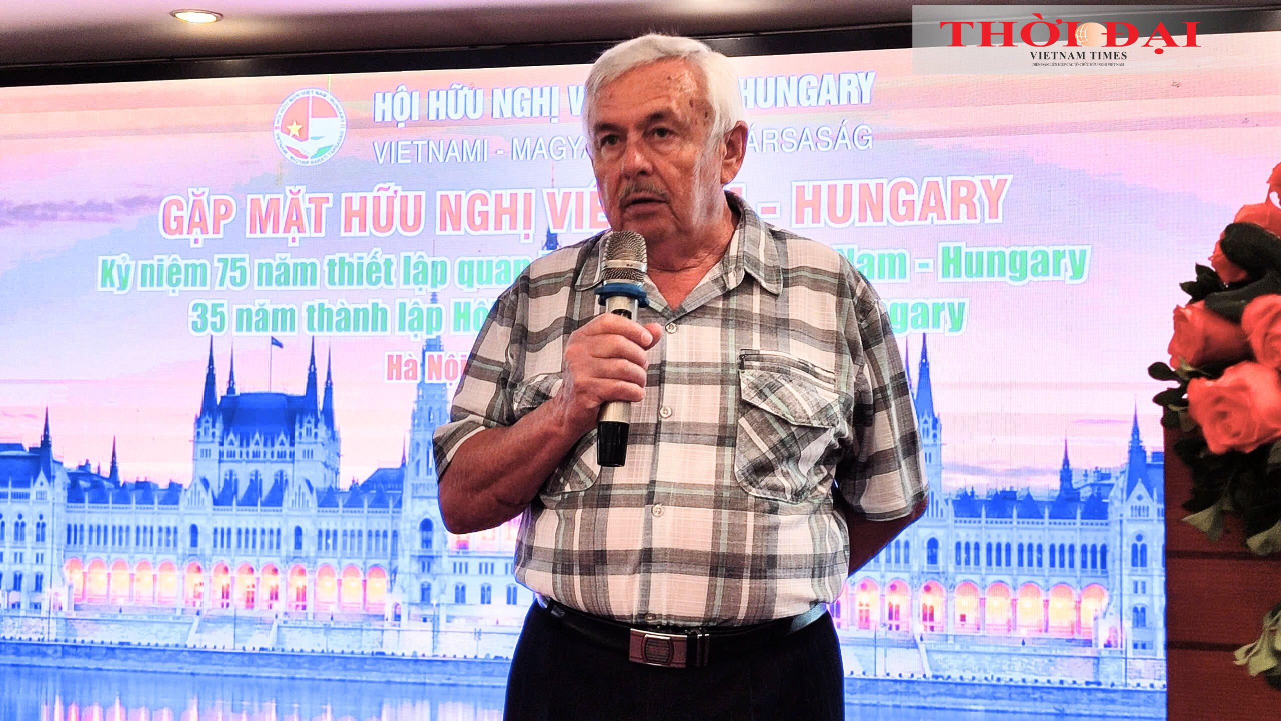 Ông Váraljai Márton, Phó Chủ tịch Hội hữu nghị Hungary - Việt Nam