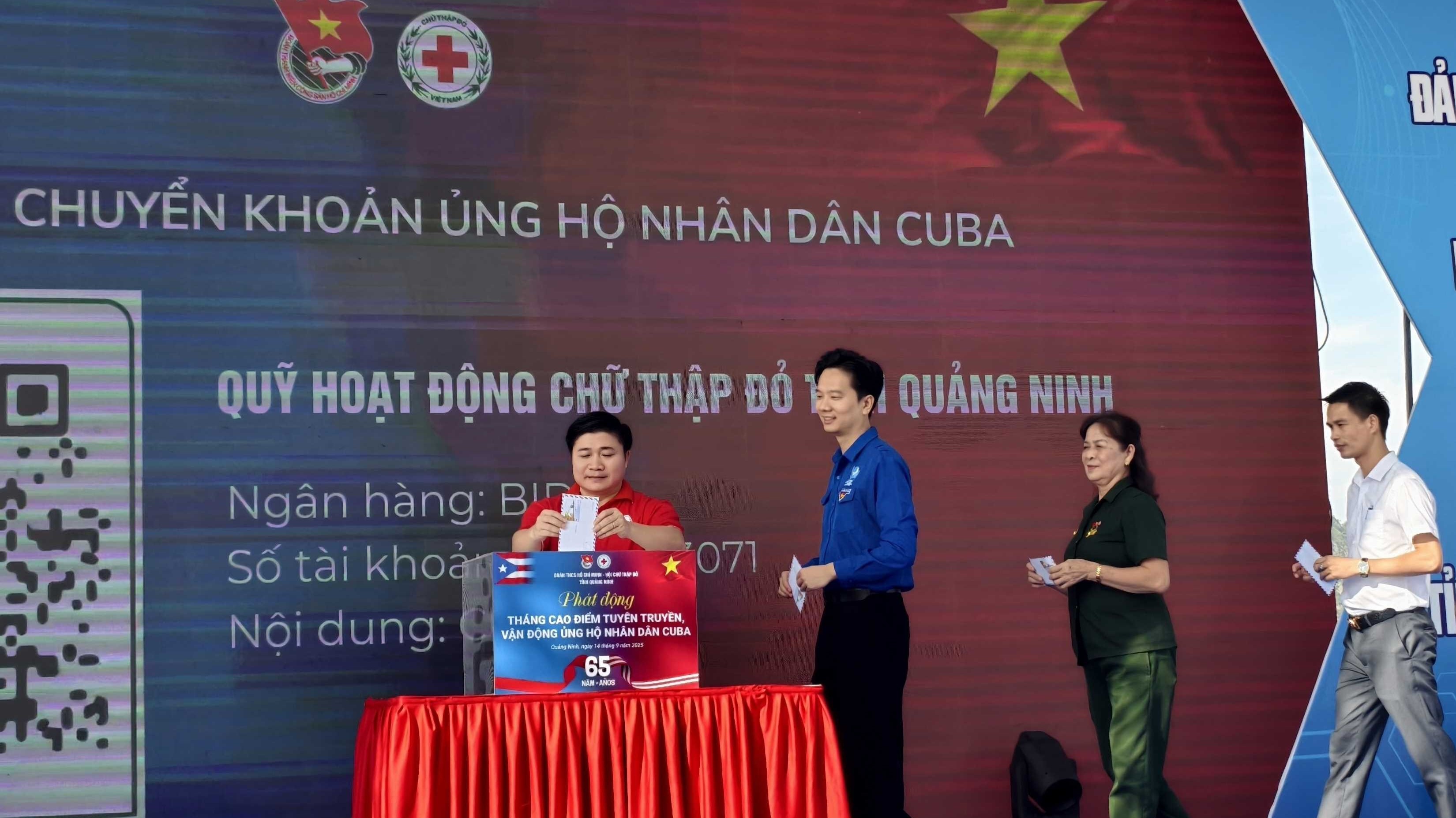 Gần 420 tỷ đồng ủng hộ Cuba sau một tháng