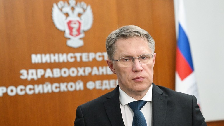 Bộ trưởng Y tế Nga Mikhail Murashko. (Ảnh: Sputnik)