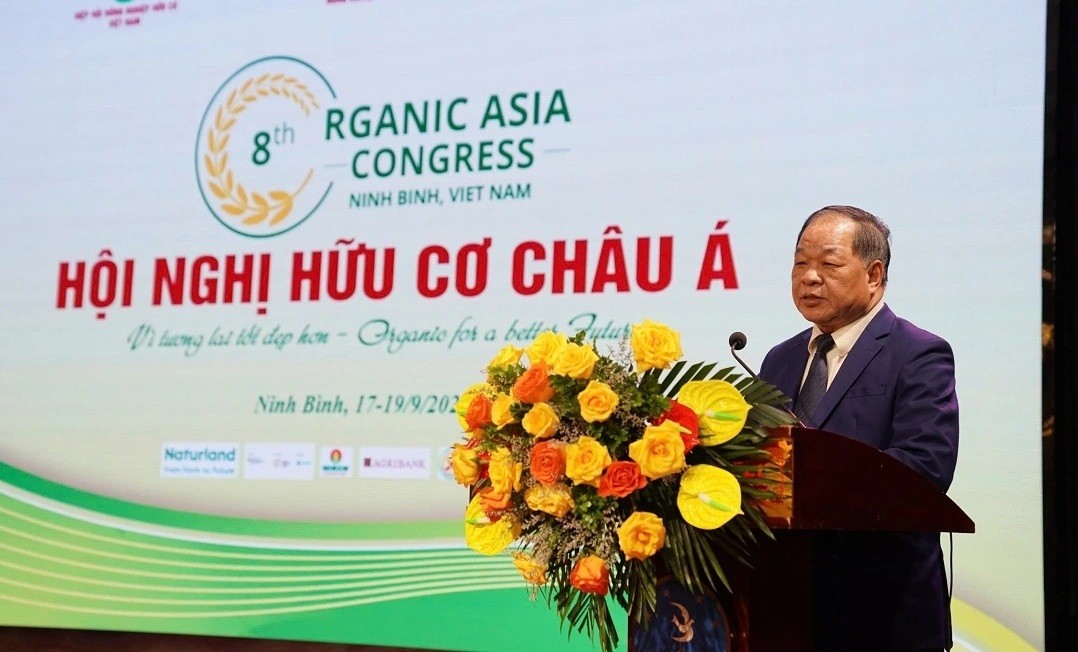 TSKH Hà Phúc Mịch, Chủ tịch Hiệp hội Nông nghiệp Hữu cơ Việt Nam - Ảnh: Báo Chính phủ