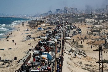Tin quốc tế ngày 18/9: Xe tăng Israel bao vây thành phố Gaza; Thái Lan-Campuchia hợp tác trấn áp lừa đảo qua điện thoại