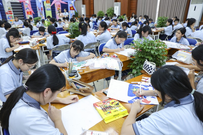 Nâng cao nhận thức về hành động bảo vệ môi trường từ cuộc thi vẽ tranh