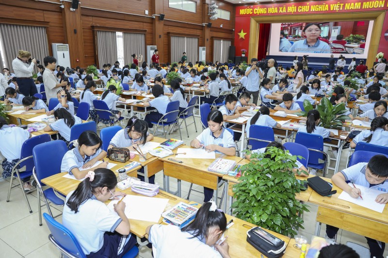 Nâng cao nhận thức về hành động bảo vệ môi trường từ cuộc thi vẽ tranh