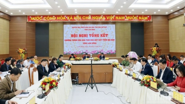 Lâm Đồng hoàn thành 100% mục tiêu xóa nhà tạm, dột nát