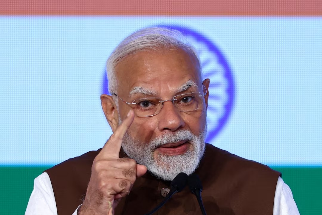 Thủ tướng Ấn Độ Narendra Modi phát biểu tại Diễn đàn Kinh tế Ấn Độ - Nhật Bản ở Tokyo, Nhật Bản, ngày 29/8/2025. (Ảnh: Reuters)
