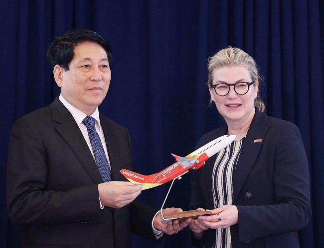 Vietjet nhận bàn giao tàu bay Boeing đầu tiên tại Mỹ