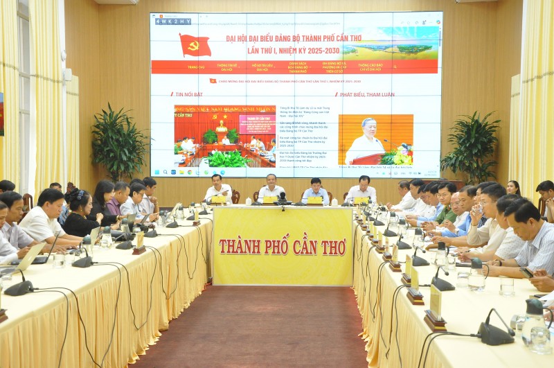 Đại hội đại biểu Đảng bộ TP Cần Thơ lần thứ I: Thống nhất ý chí, khát vọng phát triển
