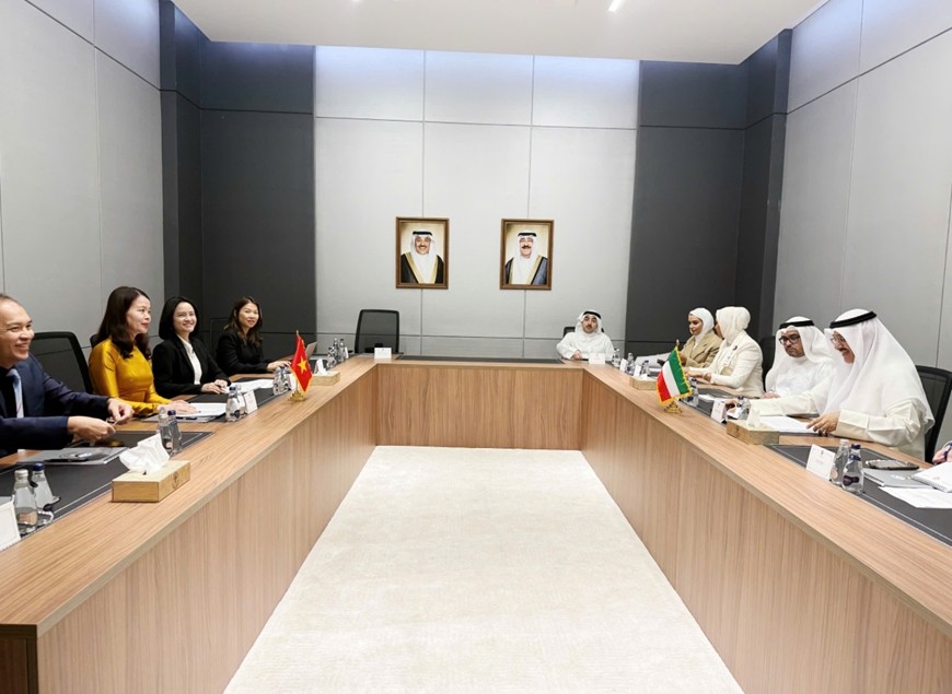 Quang cảnh Tham vấn chính trị Việt Nam - Kuwait lần thứ 5. (Ảnh: Bộ Ngoại giao)