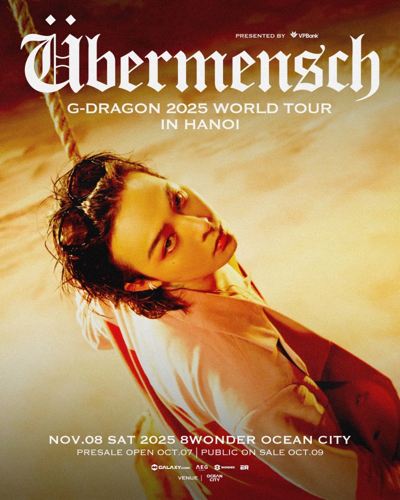 G-DRAGON 2025 world tour - biểu tượng toàn cầu chính thức trở lại