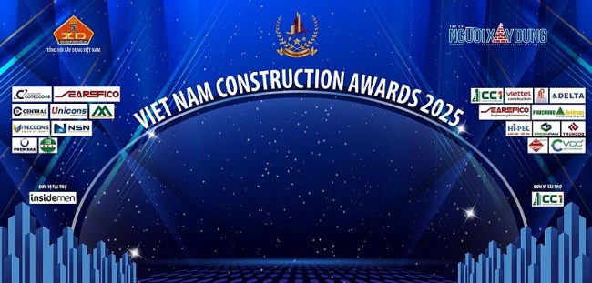 Vietnam Construction Awards 2025: Tôn vinh 8 hạng mục tiêu biểu – Điểm hẹn của các doanh nghiệp xây dựng hàng đầu