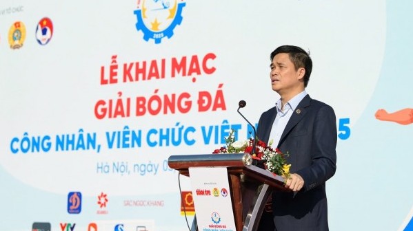 Khai mạc Giải Bóng đá công nhân, viên chức Việt Nam 2025
