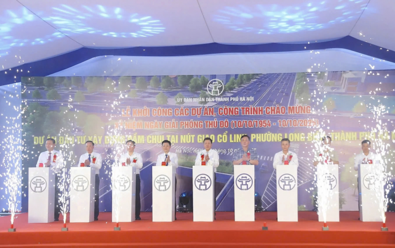 Khởi công xây dựng hầm chui nút giao Cổ Linh - giảm ùn tắc cửa ngõ phía Đông Thủ đô Khởi công xây dựng hầm chui nút giao Cổ Linh - giảm ùn tắc cửa ngõ phía Đông Thủ đô