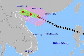 Sáng nay (06/10) bão số 11 Matmo đổ bộ đất liền Việt Nam