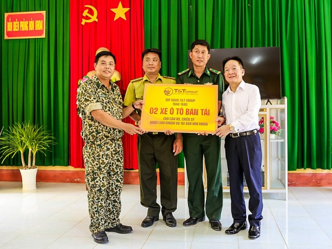 T&T Group đồng hành cùng chương trình 1 triệu cây phủ xanh đặc khu Trường Sa