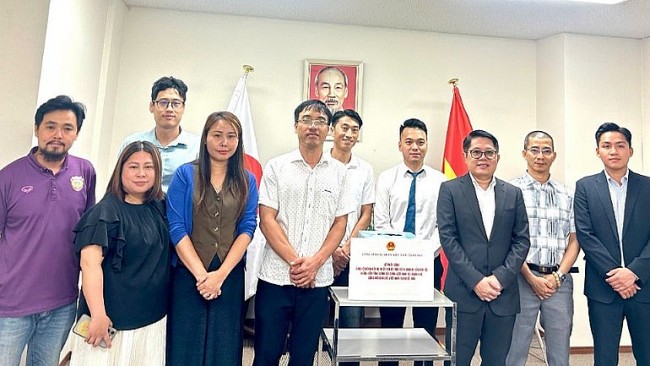 Tổng Lãnh sự quán Việt Nam tại Nhật Bản phát động hỗ trợ đồng bào bị ảnh hưởng bởi bão số 10