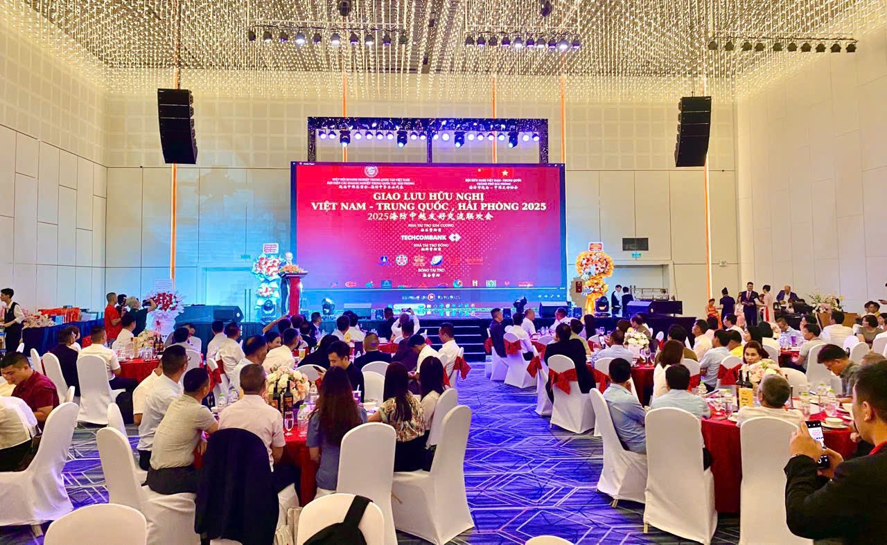 Chương trình Giao lưu hữu nghị Việt - Trung năm 2025 tại Hải Phòng. (Ảnh: haiphong.gov.vn)