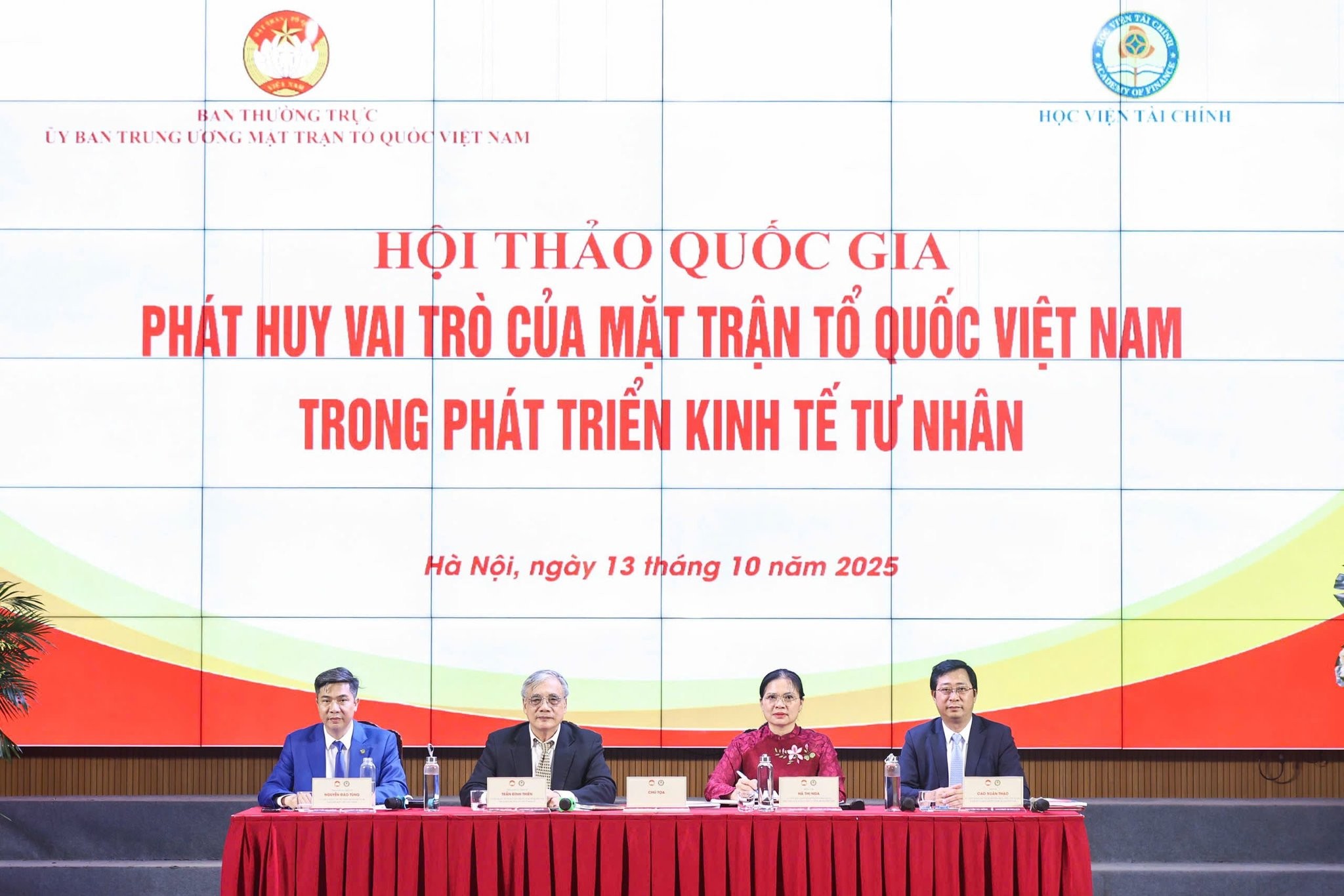 Phát huy vai trò của Mặt trận Tổ quốc Việt Nam trong thúc đẩy phát triển kinh tế tư nhân