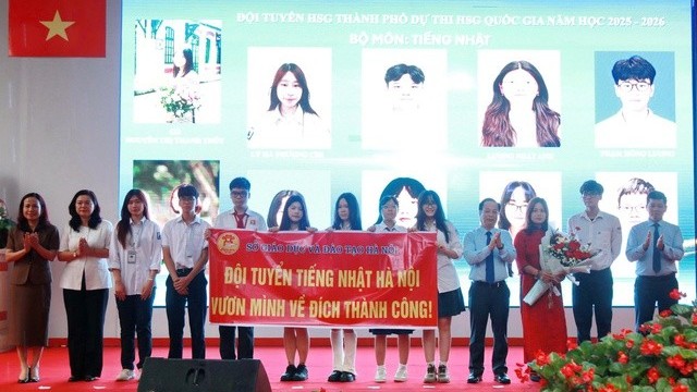 Công bố 13 đội tuyển của Thủ đô dự kỳ thi chọn học sinh giỏi quốc gia năm học 2025-2026