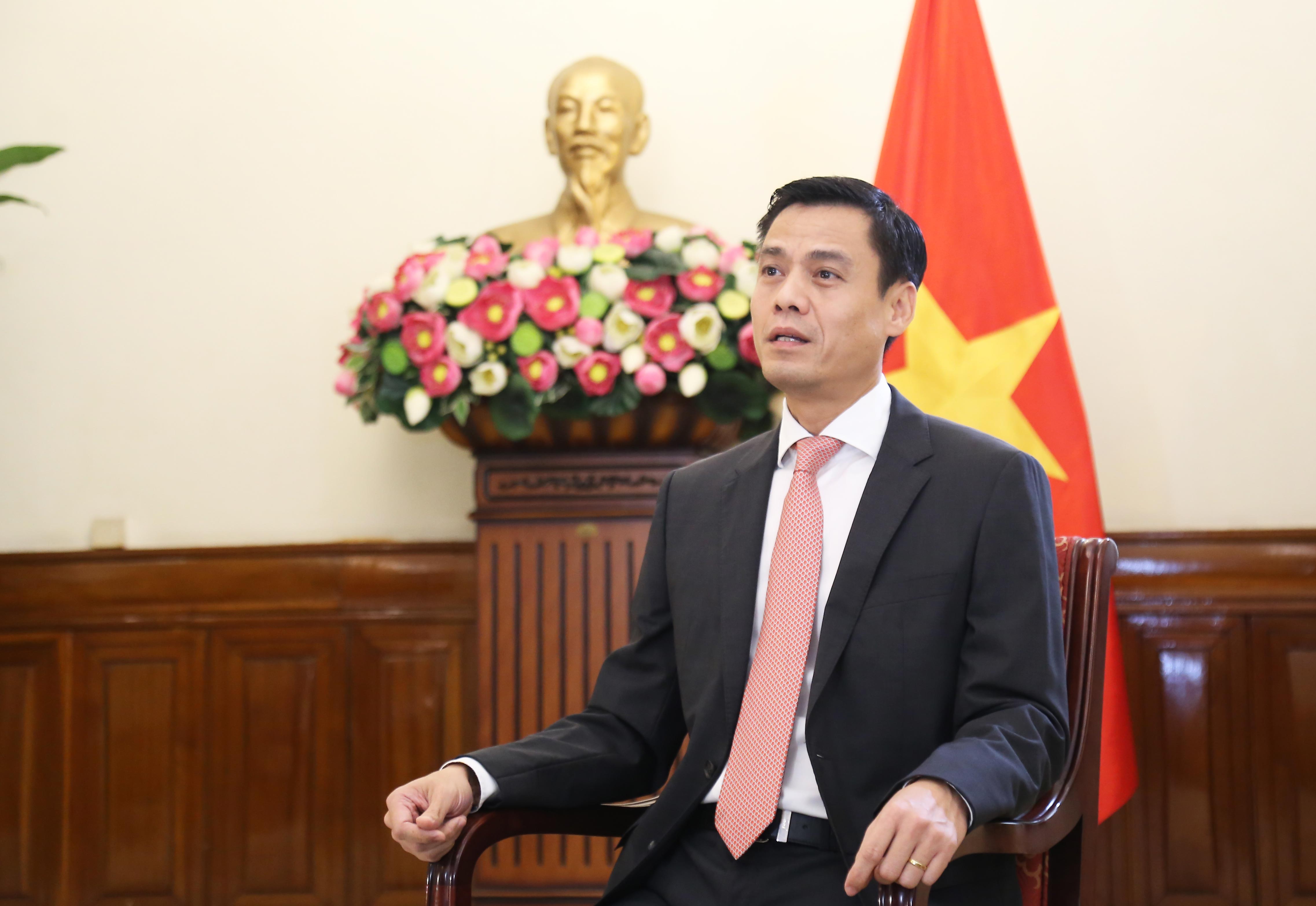 Thứ trưởng Bộ Ngoại giao Đặng Hoàng Giang. (Ảnh: Bộ Ngoại giao)