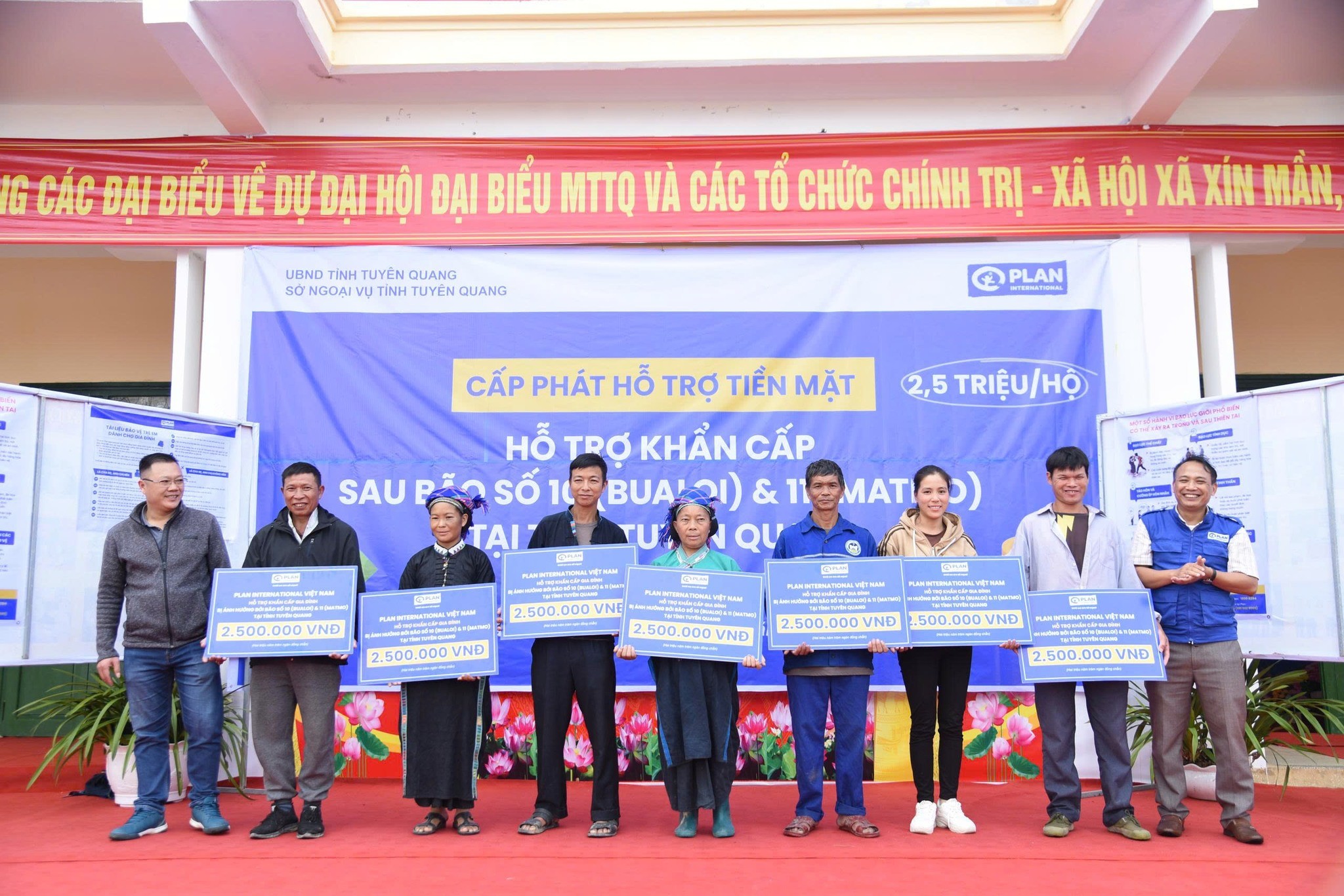 Plan International Việt Nam hỗ trợ khẩn cấp tại Tuyên Quang Plan International Việt Nam hỗ trợ khẩn cấp tại Tuyên Quang