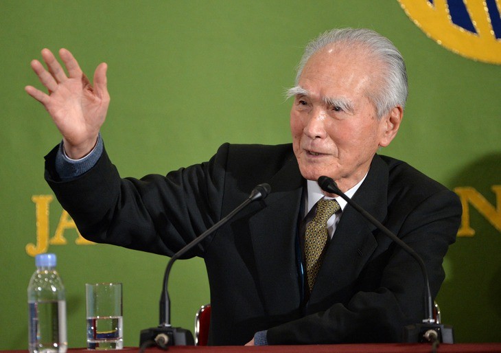 Cựu Thủ tướng Nhật Bản Tomiichi Murayama - Ảnh: AFP