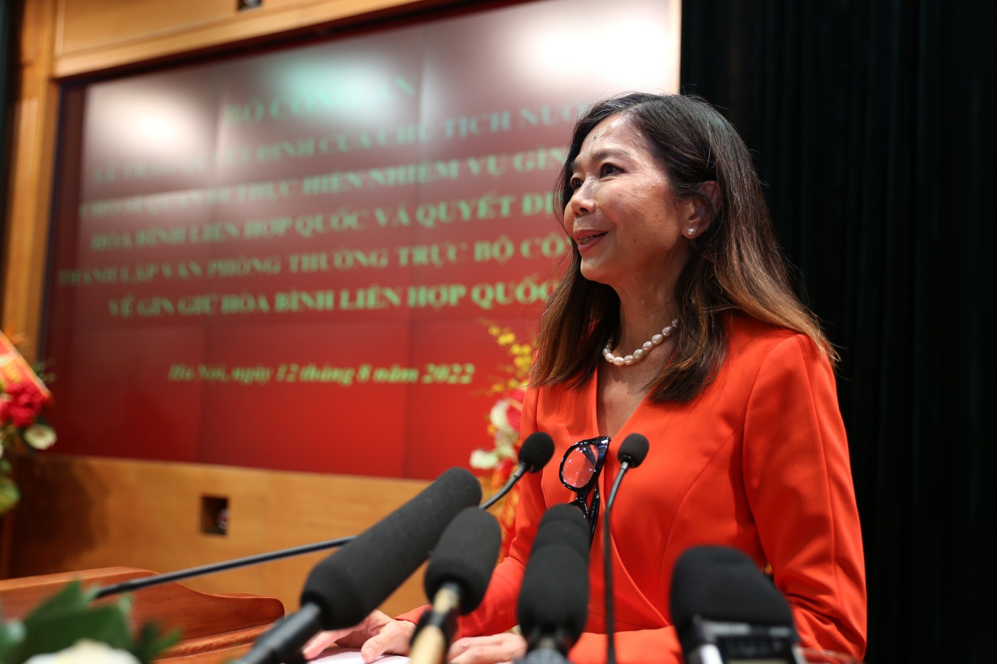 bà Pauline Tamesis, Điều phối viên thường trú của Liên hợp quốc tại Việt Nam. (Ảnh: United Nations Viet Nam)