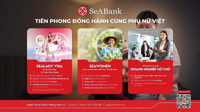 SeABank thực thi mạnh mẽ cam kết bình đẳng giới, trao quyền cho nữ