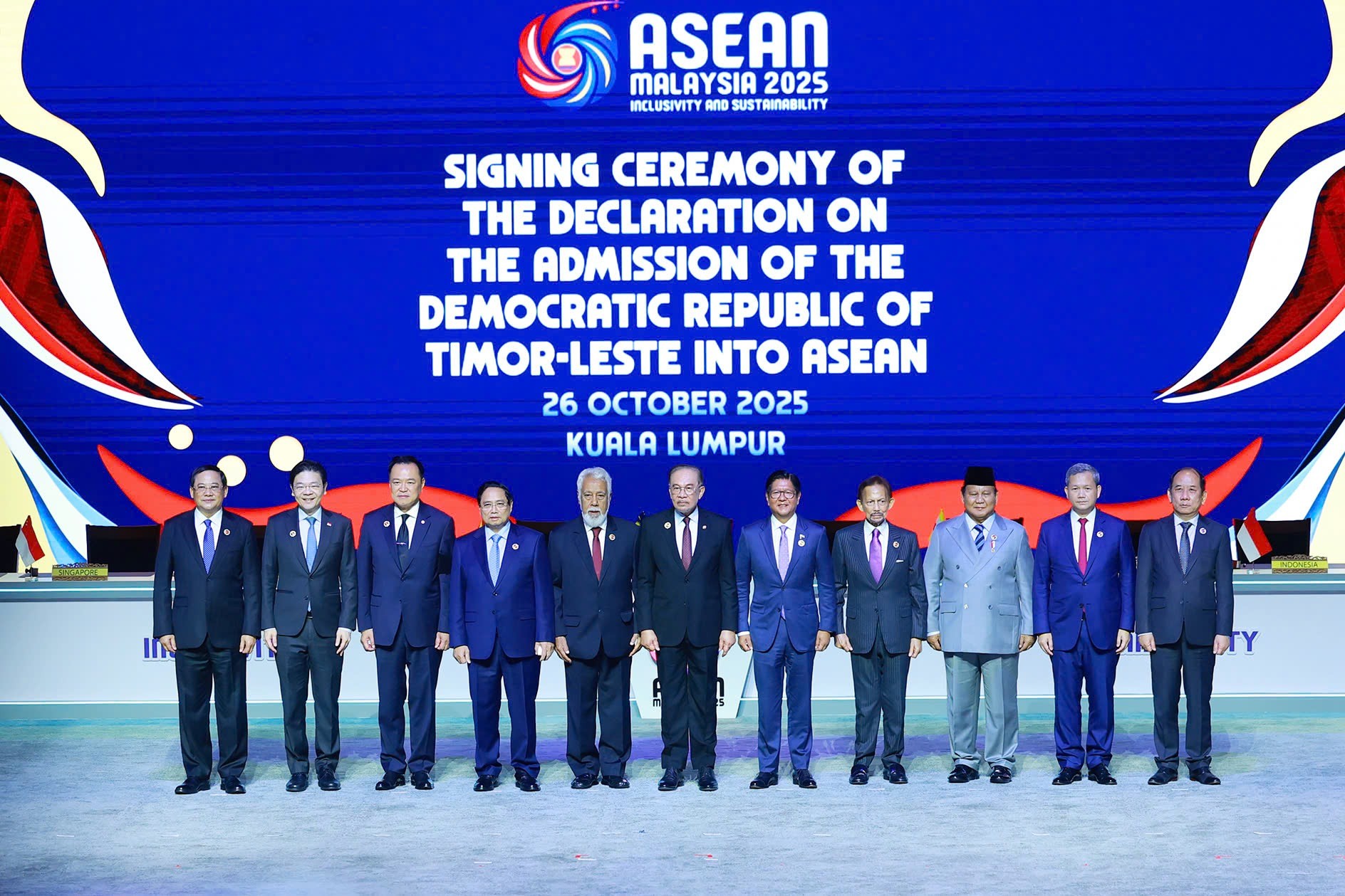 Thủ tướng dự khai mạc Hội nghị cấp cao ASEAN với "dấu mốc lịch sử" Thủ tướng dự khai mạc Hội nghị cấp cao ASEAN với "dấu mốc lịch sử"