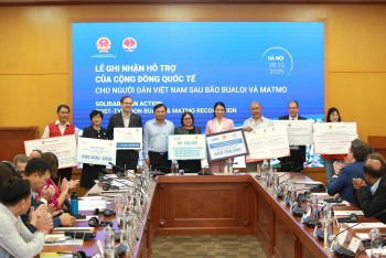 Cộng đồng quốc tế hỗ trợ Việt Nam gần 10 triệu USD khắc phục hậu quả bão Bualoi và Matmo Cộng đồng quốc tế hỗ trợ Việt Nam gần 10 triệu USD khắc phục hậu quả bão Bualoi và Matmo