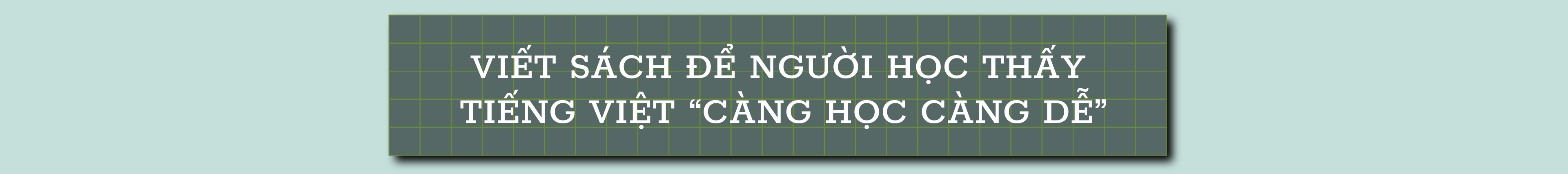 Tiến sĩ Nguyễn Thị Thanh Hà: Hai mươi năm vun trồng tiếng Việt trên đất Đài Loan Tiến sĩ Nguyễn Thị Thanh Hà: Hai mươi năm vun trồng tiếng Việt trên đất Đài Loan