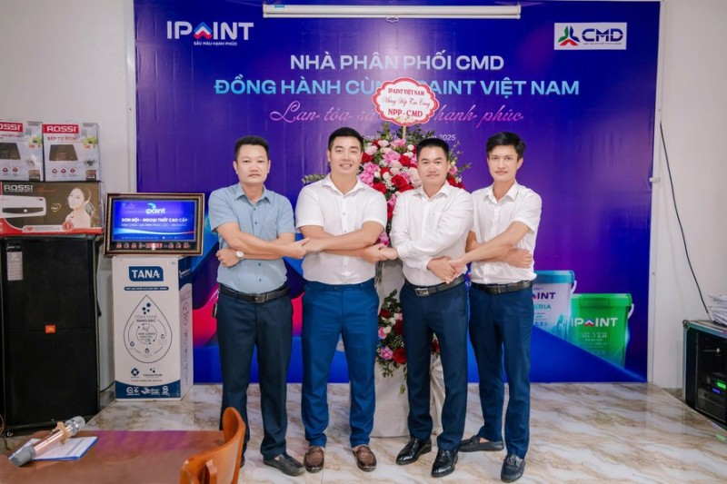 IPAINT của Tân Á Đại Thành mở rộng thị trường sơn cao cấp tại Hà Nội IPAINT của Tân Á Đại Thành mở rộng thị trường sơn cao cấp tại Hà Nội