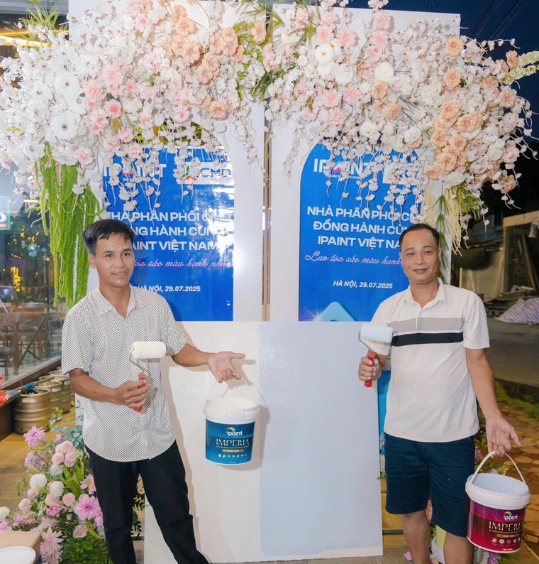 IPAINT bắt tay Nhà phân phối CMD, mở rộng thị trường sơn cao cấp tại Hà Nội