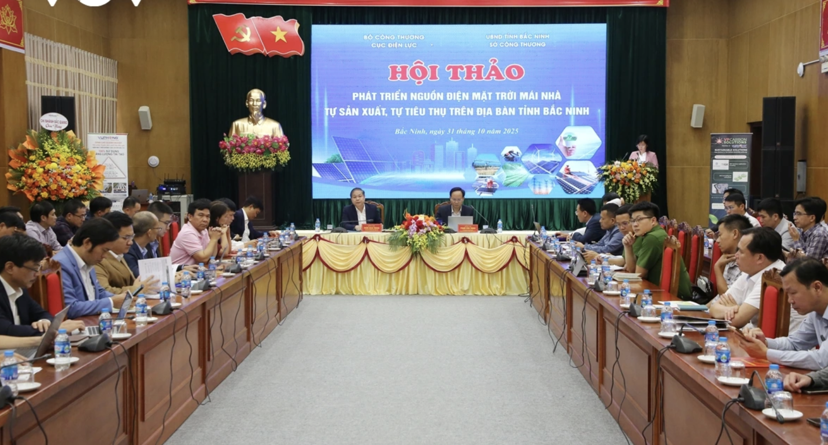 Bắc Ninh kêu gọi doanh nghiệp đảm bảo an ninh năng lượng, thực hiện mục tiêu tăng trưởng xanh