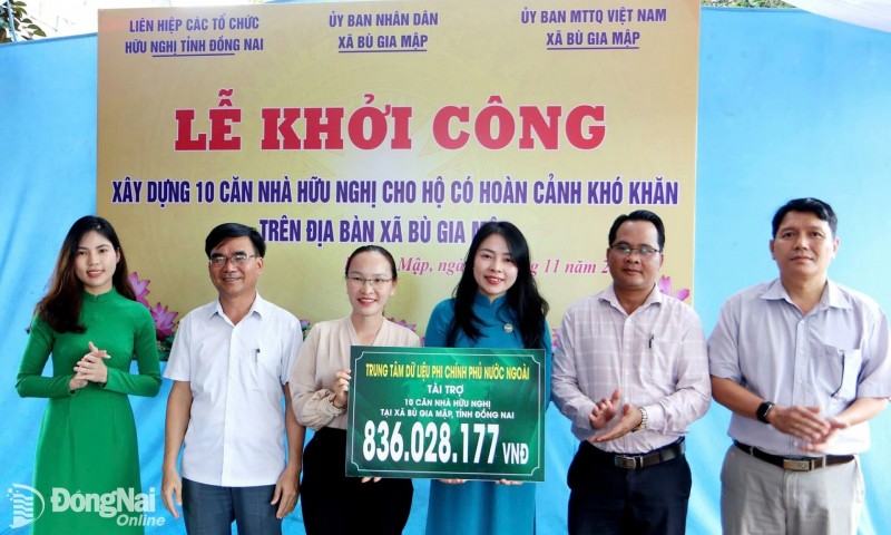 Đồng Nai: khởi công xây dựng 10 căn nhà hữu nghị cho gia đình khó khăn ở xã Bù Gia Mập Đồng Nai: khởi công xây dựng 10 căn nhà hữu nghị cho gia đình khó khăn ở xã Bù Gia Mập