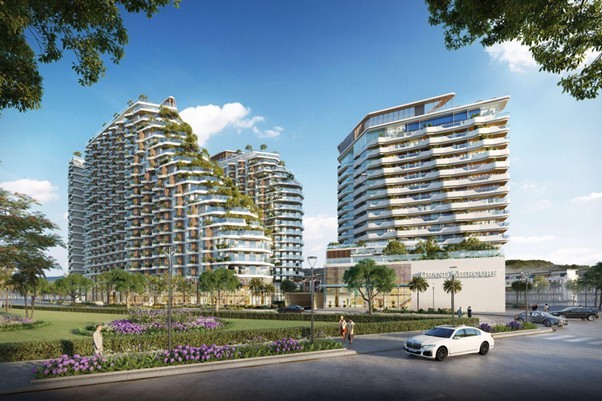 Tổ hợp khách sạn 5 sao Grand Mercure là một trong những công trình trọng điểm đón APEC 2027