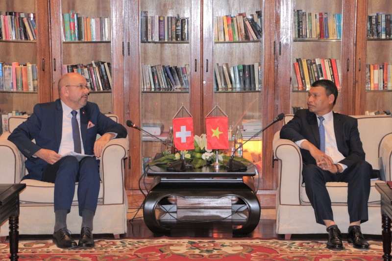 Đà Nẵng thúc đẩy hợp tác nhiều mặt với Thuỵ Sĩ Đà Nẵng thúc đẩy hợp tác nhiều mặt với Thuỵ Sĩ