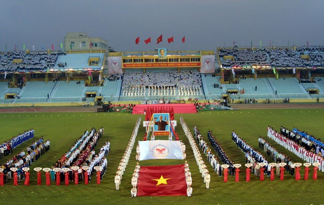 Hà Nội có truyền thống tổ chức các sự kiện thể thao quần chúng đông đảo. (Ảnh: T.L) Hà Nội có truyền thống tổ chức các sự kiện thể thao quần chúng đông đảo. (Ảnh: T.L)