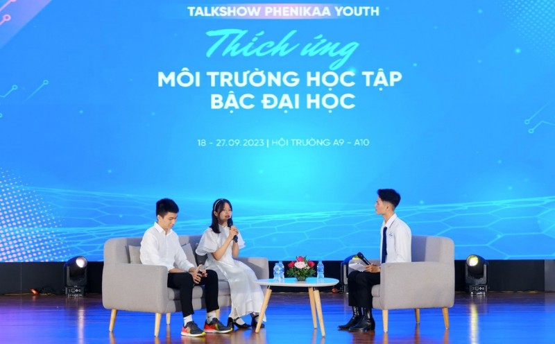 Nữ sinh Nguyễn Thị Khánh Diệu chia sẻ về kinh nghiệm học tập, nghiên cứu khoa học tại trường. Nữ sinh Nguyễn Thị Khánh Diệu chia sẻ về kinh nghiệm học tập, nghiên cứu khoa học tại trường.
