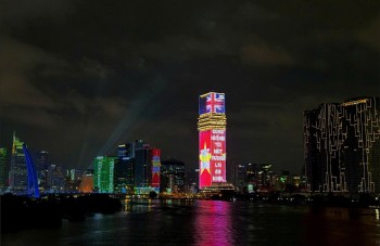 chieu sang nghe thuat chao mung thiet lap doi tac chien luoc toan dien viet nam vuong quoc anh