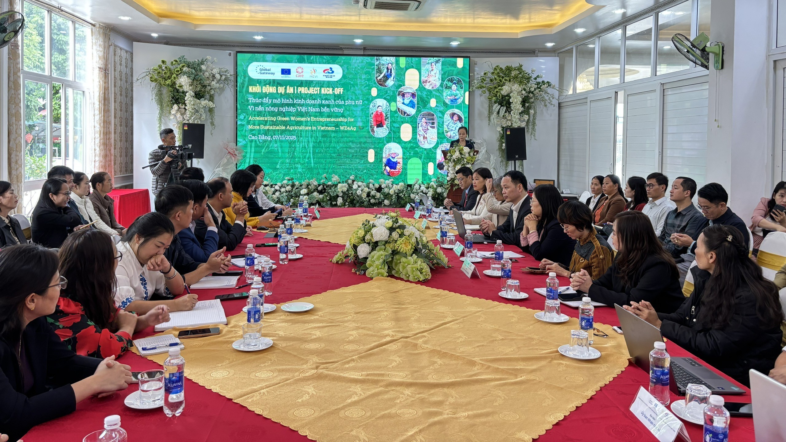 Nâng cao năng lực sản xuất nông nghiệp bền vững cho 10.000 phụ nữ tại Cao Bằng Nâng cao năng lực sản xuất nông nghiệp bền vững cho 10.000 phụ nữ tại Cao Bằng