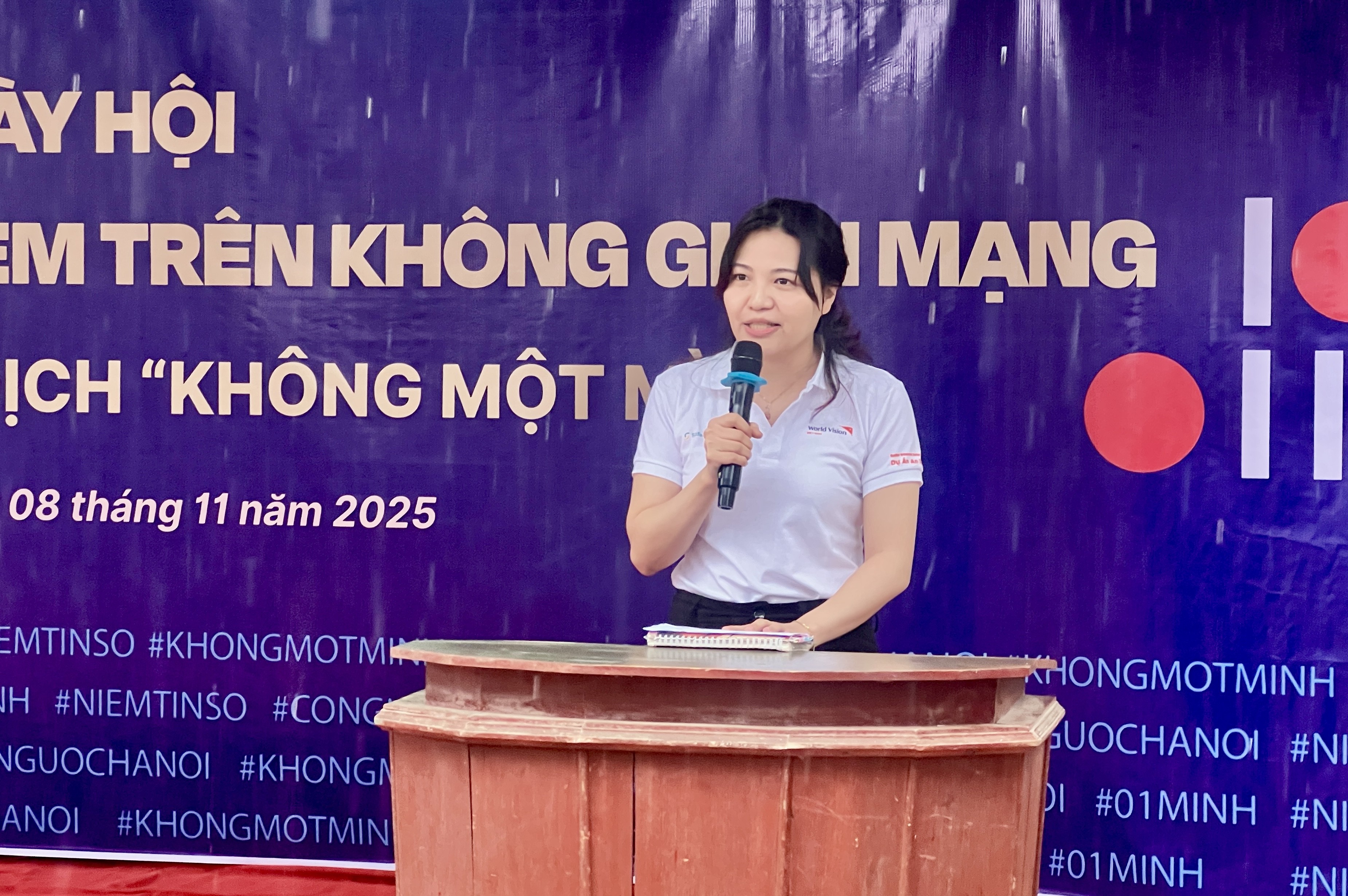 WVIV lan tỏa thông điệp “Không một mình” bảo vệ trẻ em trên không gian mạng WVIV lan tỏa thông điệp “Không một mình” bảo vệ trẻ em trên không gian mạng