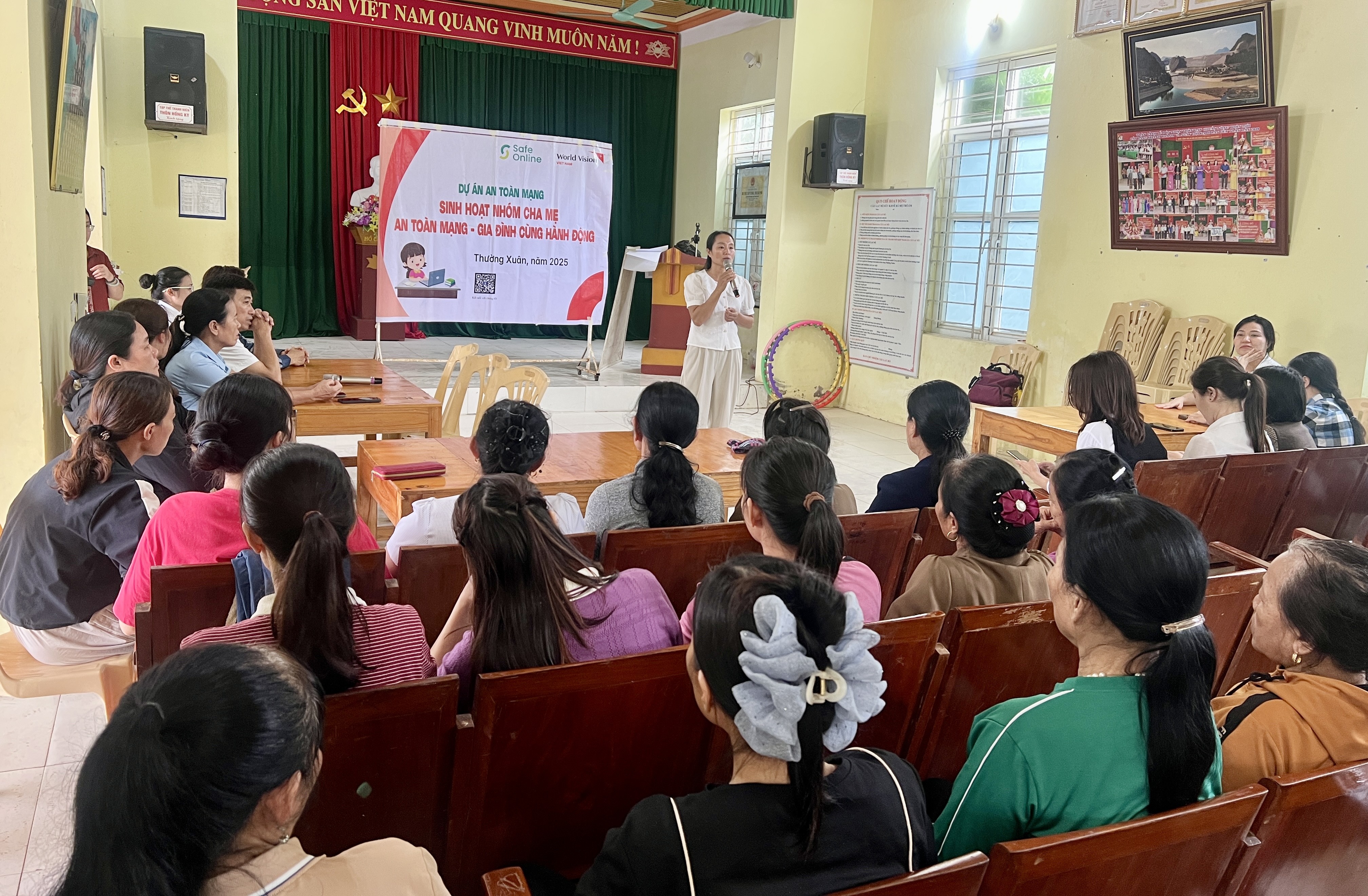 WVIV cùng cha mẹ bảo vệ con trong thế giới mạng