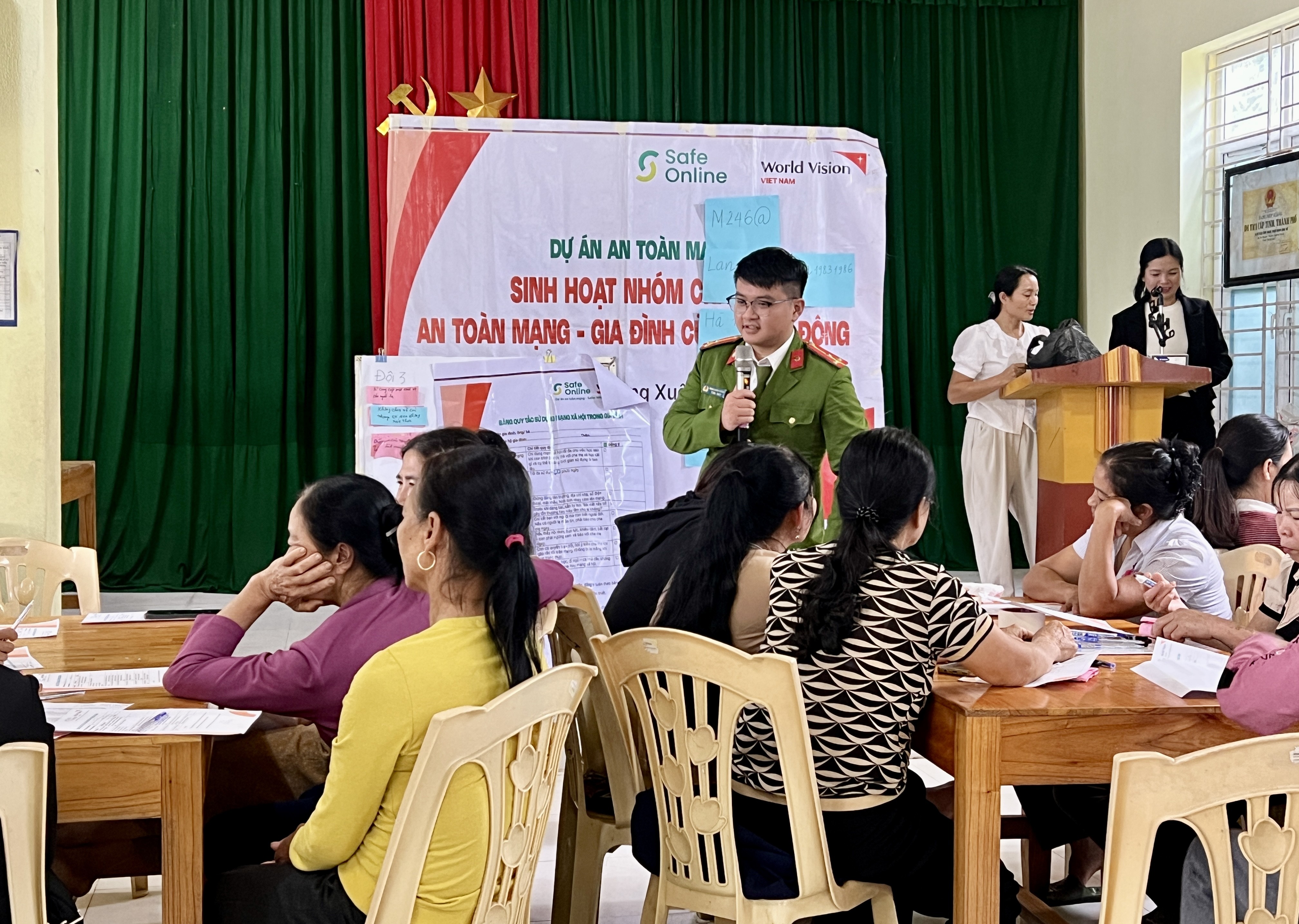 WVIV cùng cha mẹ bảo vệ con trong thế giới mạng