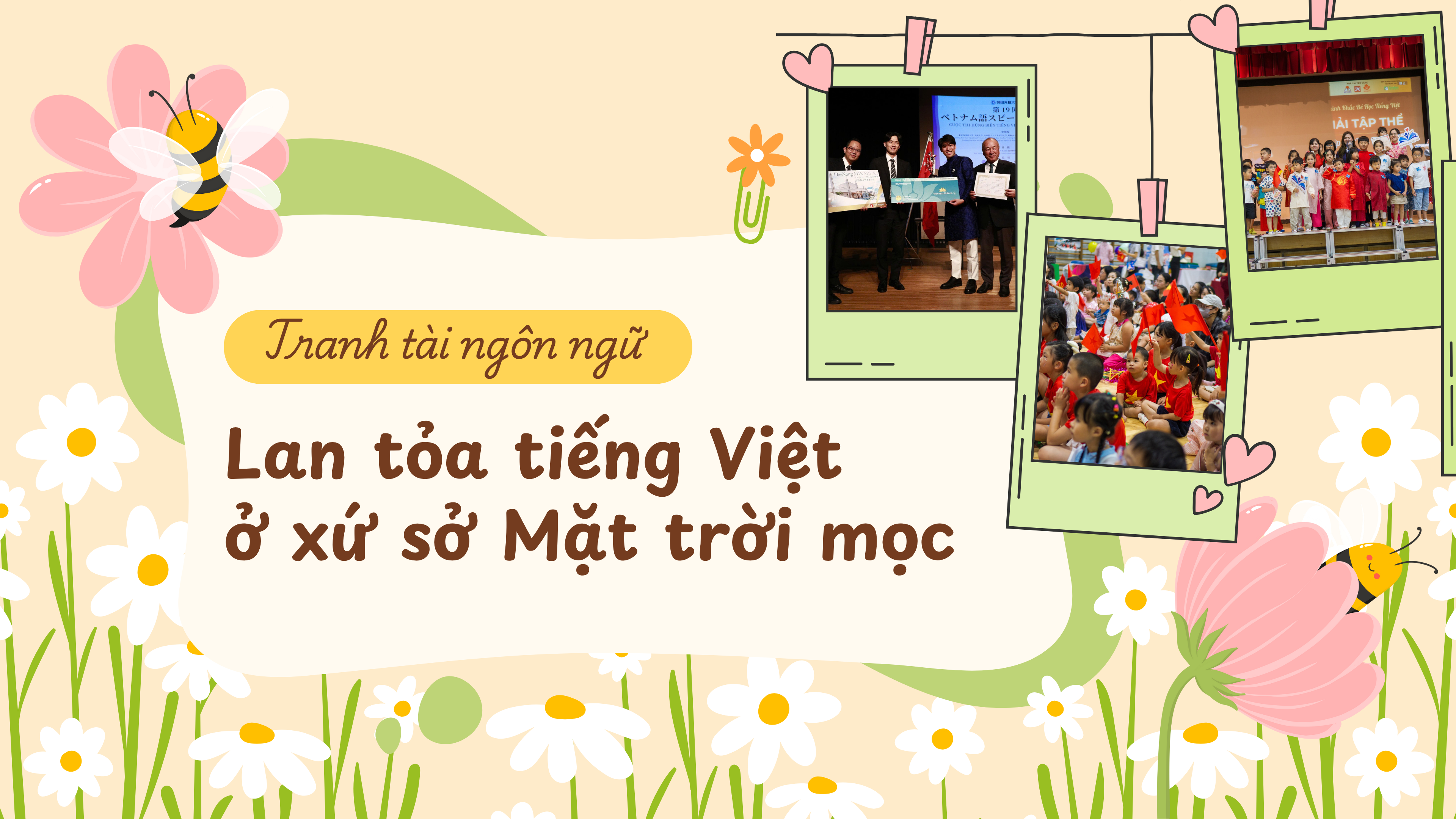 Tranh tài ngôn ngữ - lan tỏa tiếng Việt ở xứ sở Mặt trời mọc