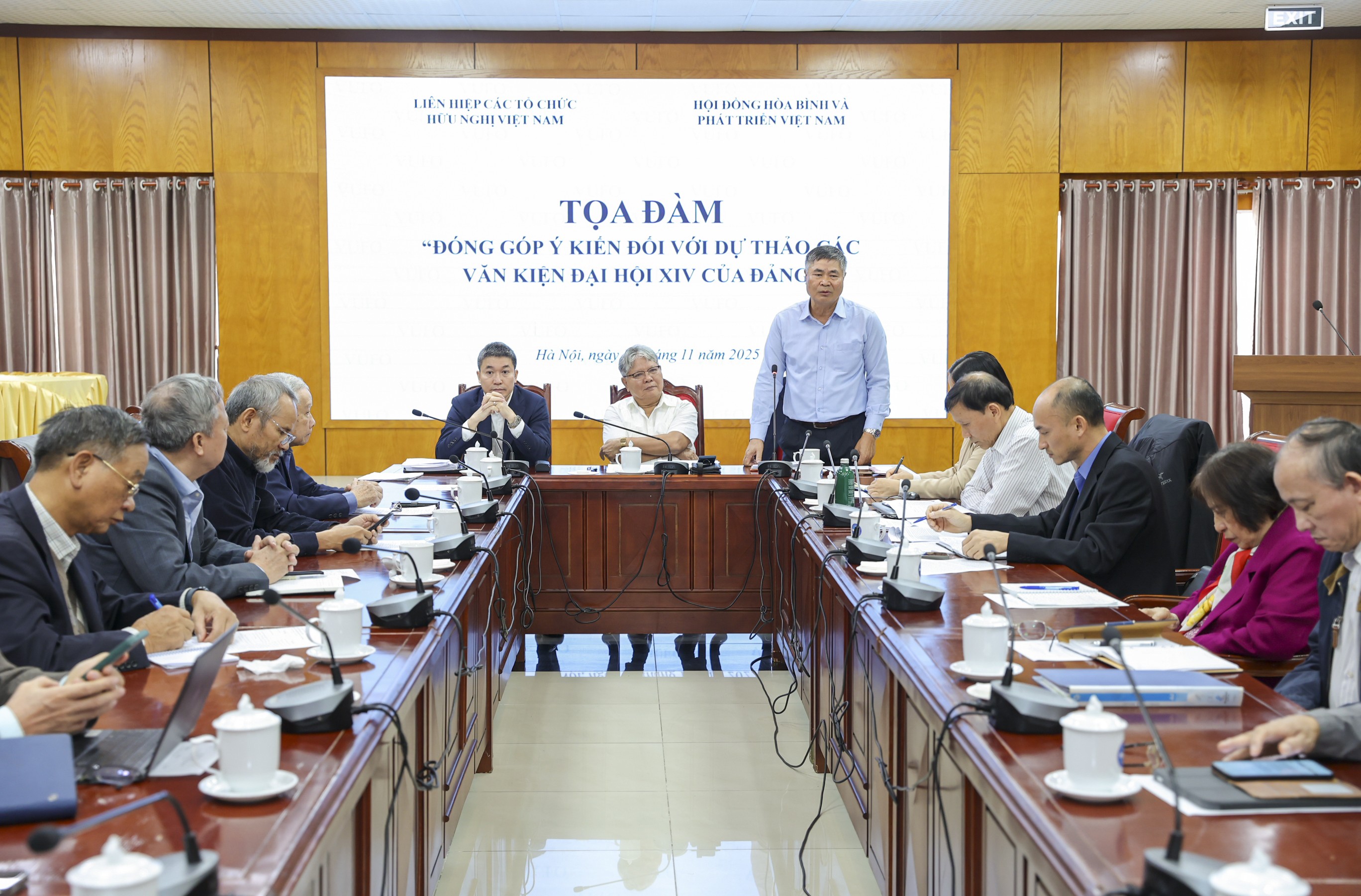 Hội đồng Hòa bình và Phát triển Việt Nam đóng góp dự thảo văn kiện Đại hội XIV của Đảng Hội đồng Hòa bình và Phát triển Việt Nam đóng góp dự thảo văn kiện Đại hội XIV của Đảng