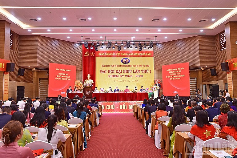 Đảng bộ Mặt trận Tổ quốc, các đoàn thể trung ương đẩy mạnh giải pháp phát huy đại đoàn kết toàn dân tộc  trong kỷ nguyên mới