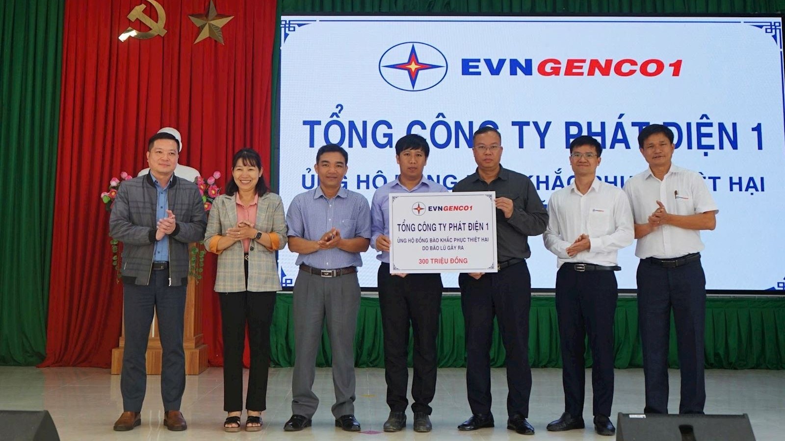 EVNGENCO1 ủng hộ Lâm Đồng khắc phục thiệt hại do mưa lũ