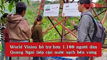 video world vision ho tro hon 1100 nguoi dan quang ngai tiep can nuoc sach ben vung