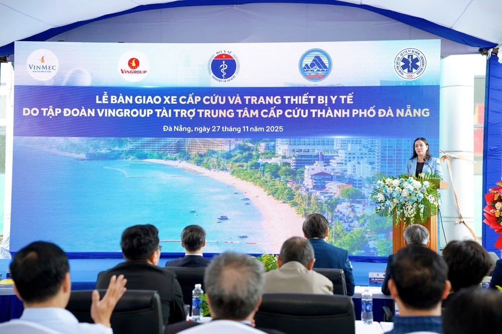 Vingroup hỗ trợ Đà Nẵng nâng cao năng lực cấp cứu hiện đại, gia tăng sức mạnh y tế miền Trung