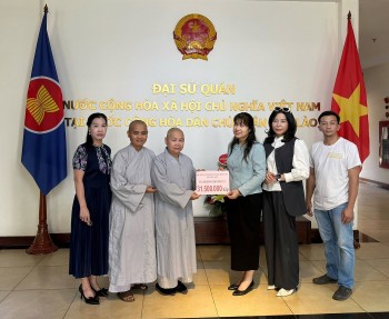 Kiều bào và bạn bè quốc tế hướng về miền Trung, Tây Nguyên sau bão lũ